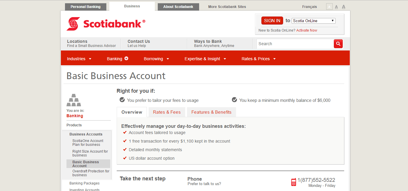 requirements to open a bank account at scotiabank